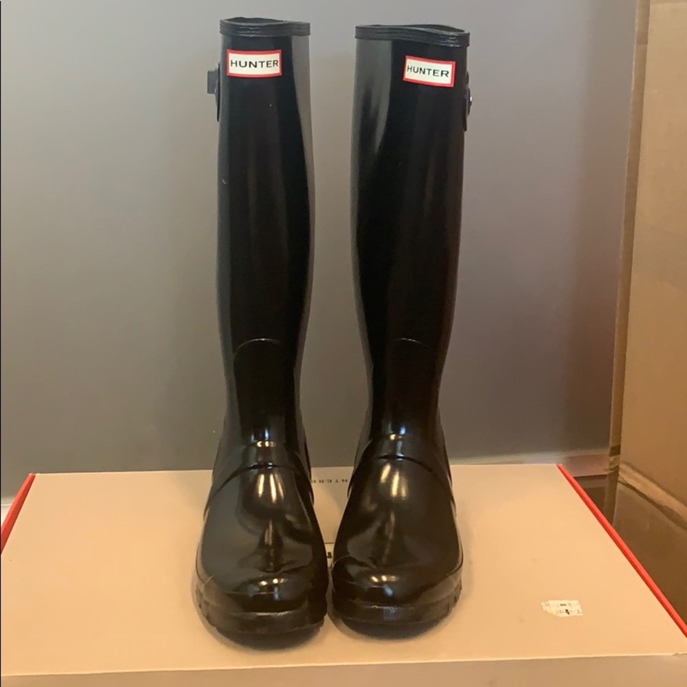 Brand New Black Hunter Boots